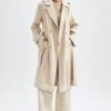 DeFacto Regular Fit - Trenchcoat - Ecru 2 DeFacto Regular Fit - Trenchcoat - Ecru -DeFacto a78dbc9320014801afa0a4854566ca19