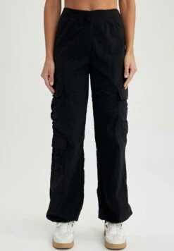 DeFacto Parachute - Cargobroek - Black