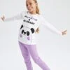 DeFacto Pyjama - Purple -DeFacto a844d1d5723d4f9999213d7094604ee8