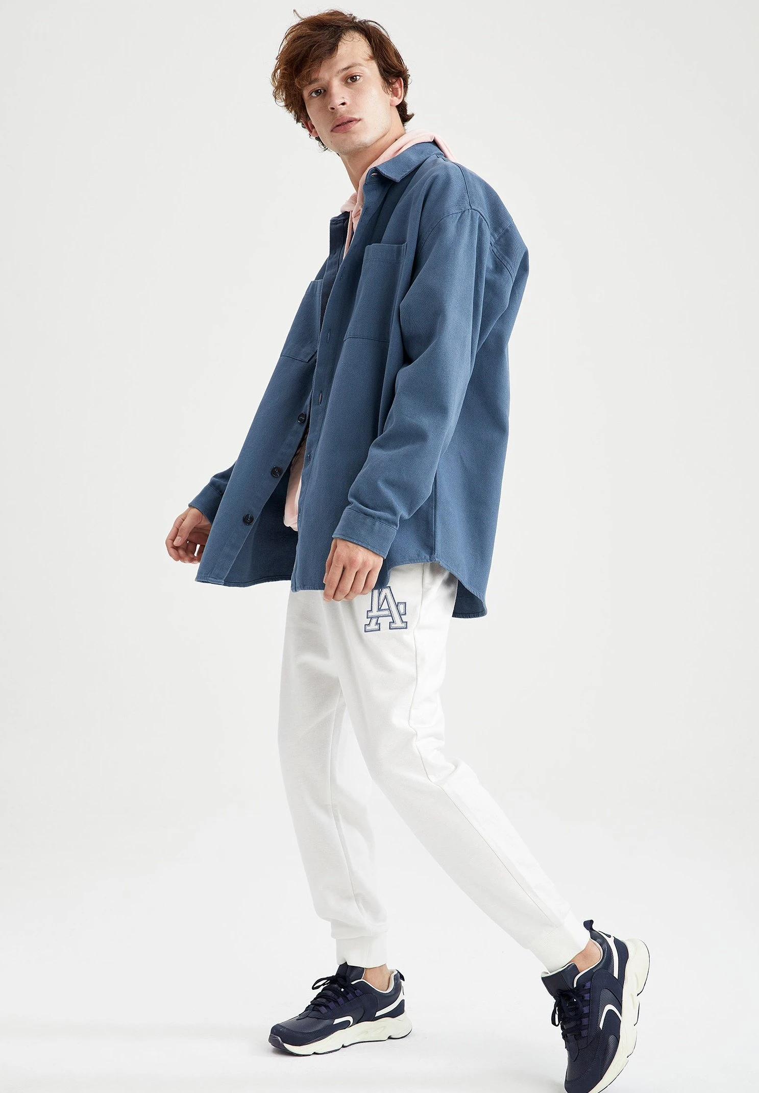 DeFacto Oversized - Spijkerjas - Indigo 4 DeFacto Oversized - Spijkerjas - Indigo - Afbeelding 2
