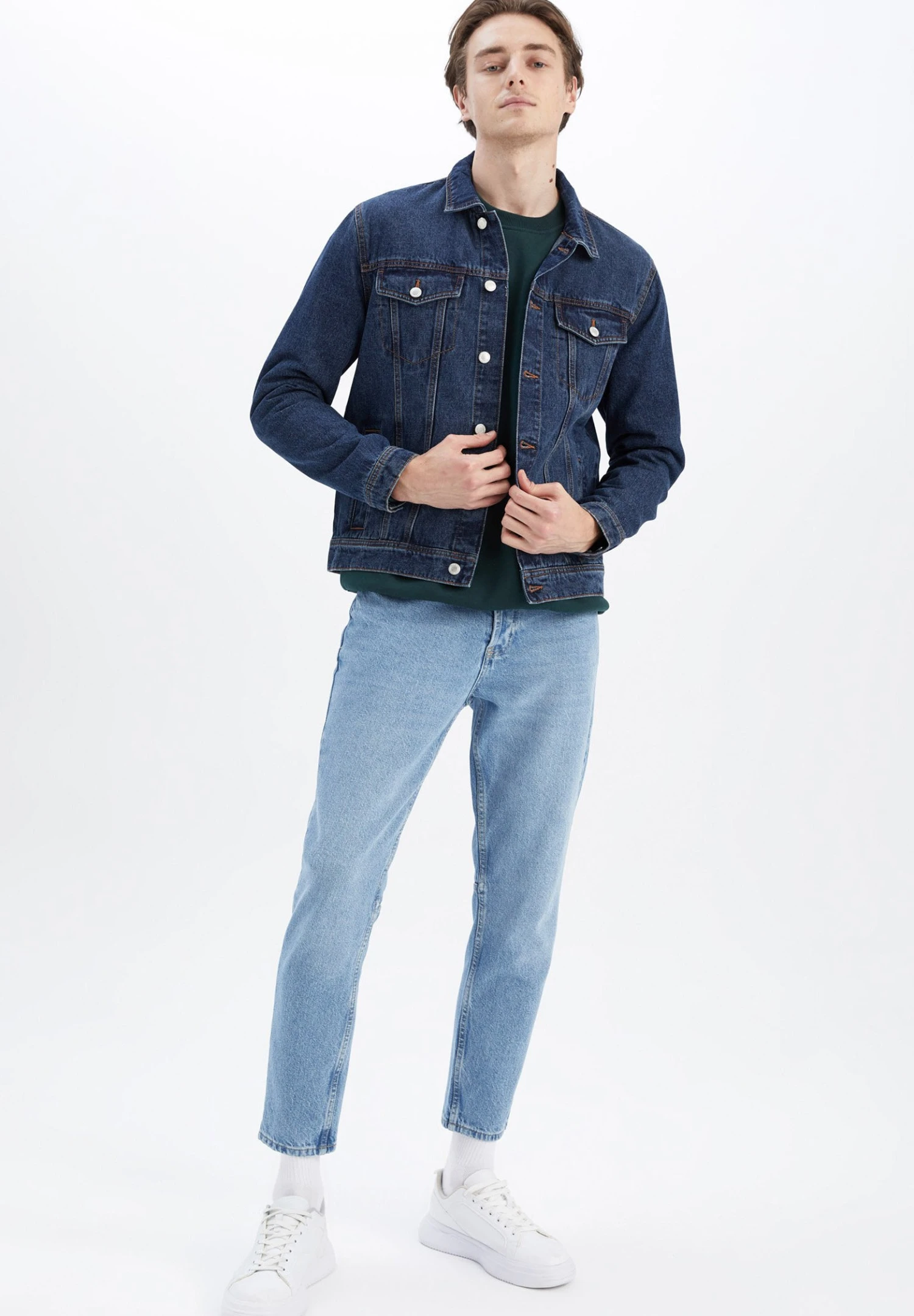 DeFacto Spijkerjas - Blue 4 DeFacto Spijkerjas - Blue - Afbeelding 2