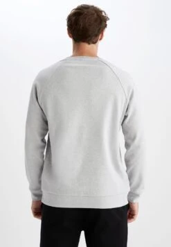 DeFacto Standart Fit - Sweater - Grey 7 DeFacto Standart Fit - Sweater - Grey -DeFacto aa2aed134a514040ab381faaa95b524f