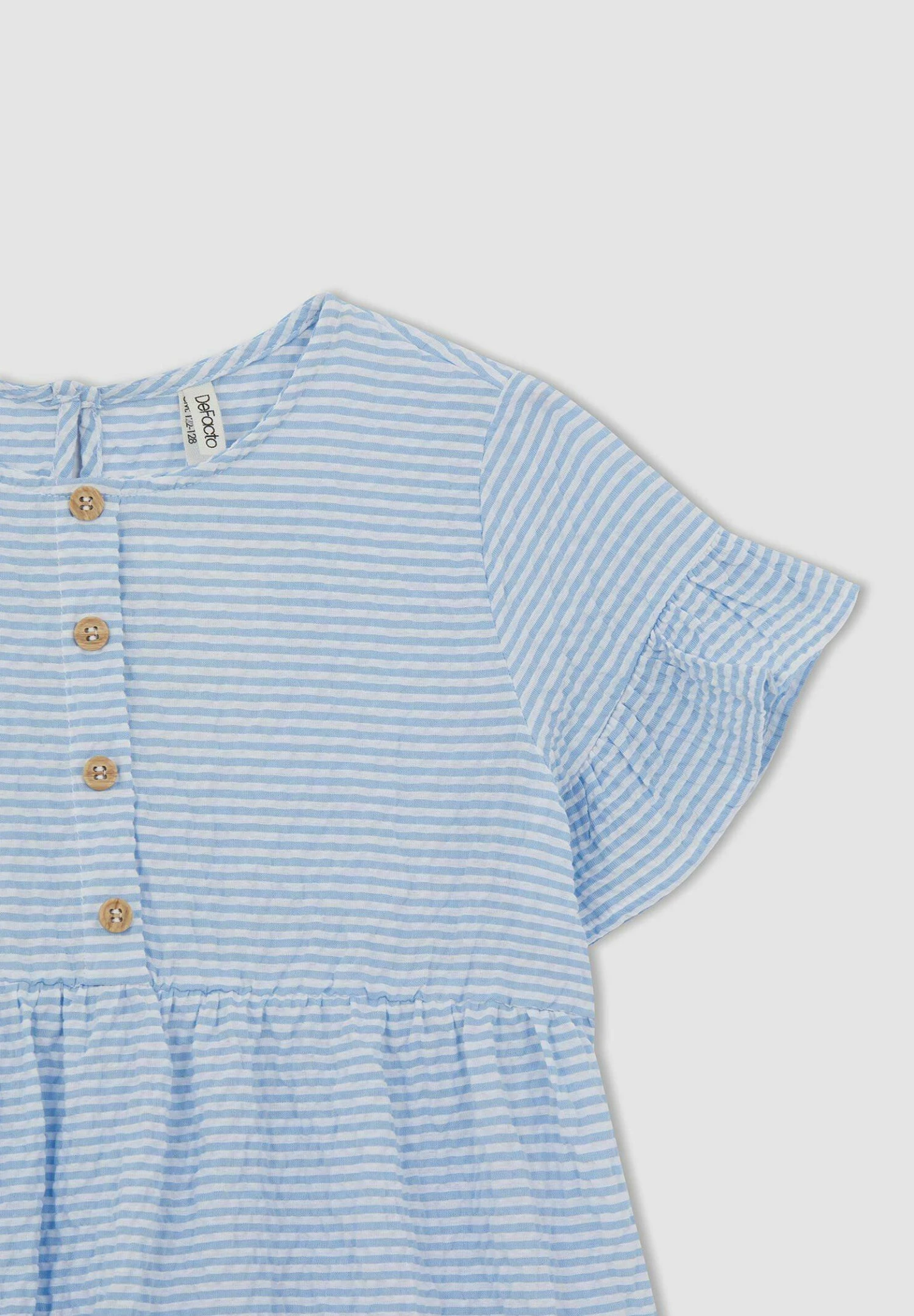 DeFacto Regular Fit - Jurk - Blue 5 DeFacto Regular Fit - Jurk - Blue - Afbeelding 3