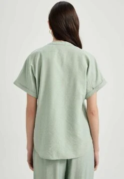 DeFacto Overhemdblouse - Green 8 DeFacto Overhemdblouse - Green -DeFacto ab2c0f0d13aa48f59cd35c4ac9e7598f