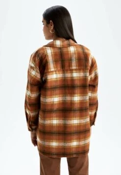 DeFacto Relax Fit - Overhemdblouse - Brown 8 DeFacto Relax Fit - Overhemdblouse - Brown -DeFacto ab2d7b27c8f84ad1b33cd0fe5b8e39c8