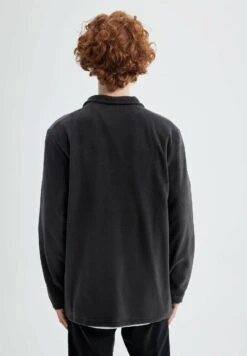 DeFacto Fleece Trui - Anthracite -DeFacto ac49628f0f354eb095a115ef97067f1a