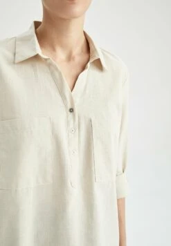 DeFacto Regular Fit - Blouse - Beige 9 DeFacto Regular Fit - Blouse - Beige -DeFacto ac6b6ab0b8d74f158b3b6e6aee1effc7