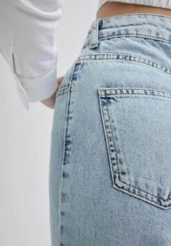 DeFacto 90 S Wide Leg- Flared Jeans - Blue 11 DeFacto 90 S Wide Leg- Flared Jeans - Blue -DeFacto ad6834dc55ac4b99baa3df5537ba698e