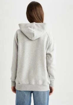 DeFacto Hoodie - Grey 7 DeFacto Hoodie - Grey -DeFacto ae01817de42641acbc0e056f850f6d31