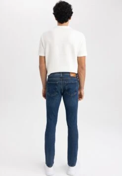 DeFacto Sergio Trouser - Slim Fit Jeans - Blue 7 DeFacto Sergio Trouser - Slim Fit Jeans - Blue -DeFacto af91df8981784a94ba3e2a157401c34d