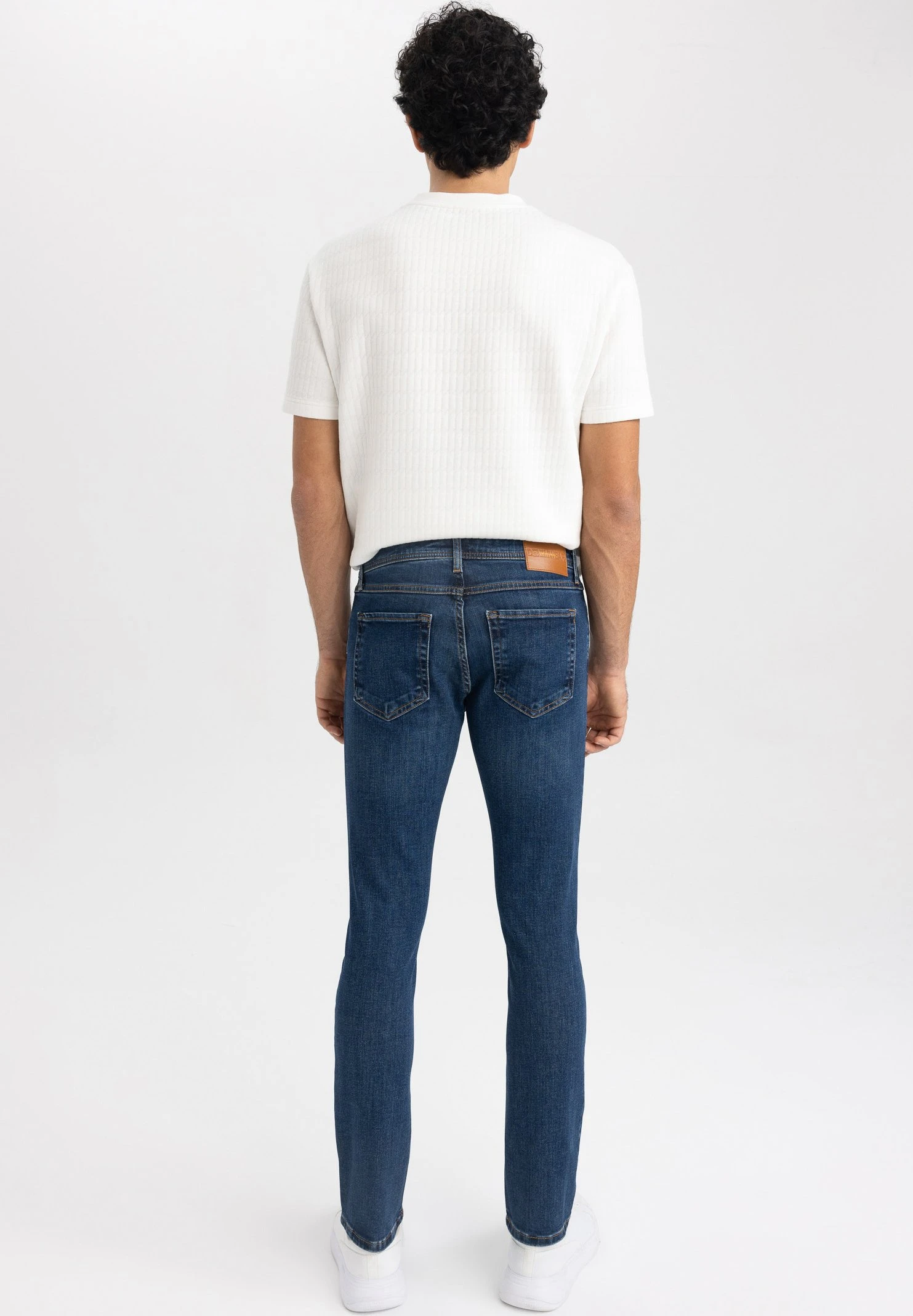 DeFacto Sergio Trouser - Slim Fit Jeans - Blue 5 DeFacto Sergio Trouser - Slim Fit Jeans - Blue - Afbeelding 3