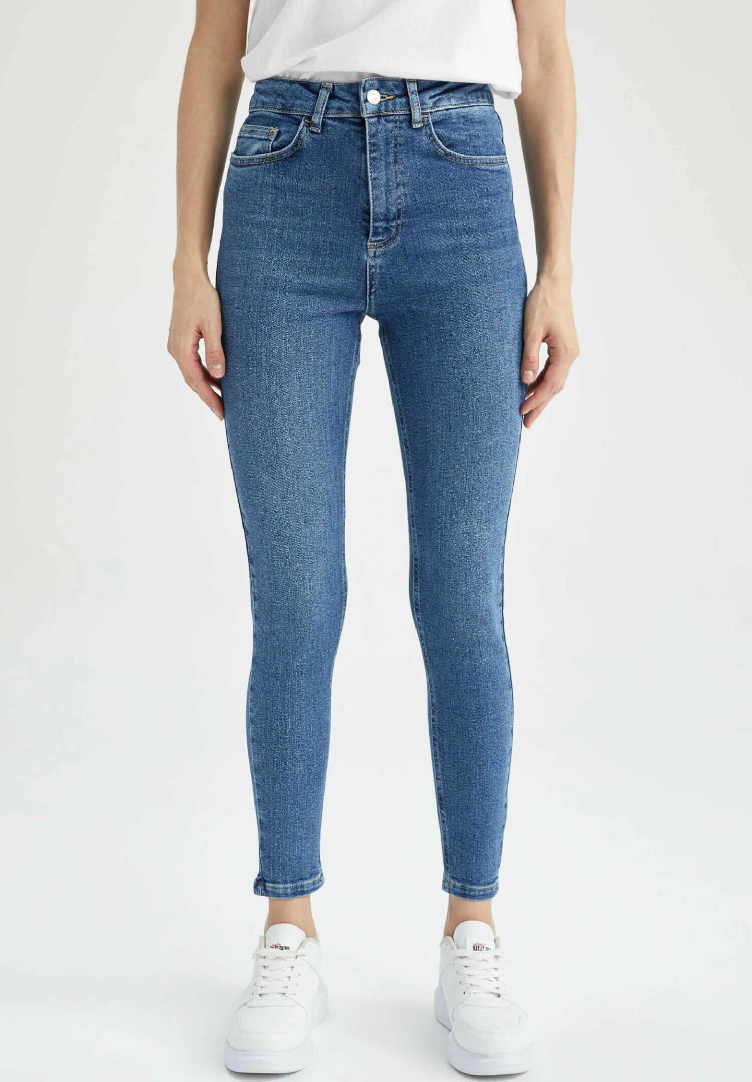 DeFacto Jeans Skinny Fit - Blue 3 DeFacto Jeans Skinny Fit - Blue