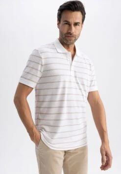 DeFacto Regular Fit - Poloshirt - Beige