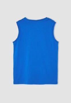 DeFacto Regular Fit - Top - Blue 6 DeFacto Regular Fit - Top - Blue -DeFacto b1b7a7892d34496299708f1e9bc3f923