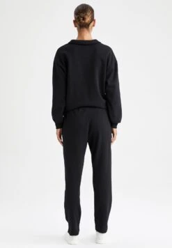 DeFacto Regular Fit - Trainingsbroek - Black -DeFacto b247395b022f447b94c1ff609feb8451