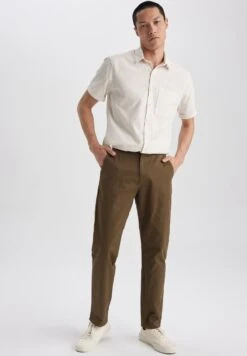 DeFacto New Regular Fit - Chino - Khaki 7 DeFacto New Regular Fit - Chino - Khaki -DeFacto b24c5021e25a43a18ddc249aea510f94