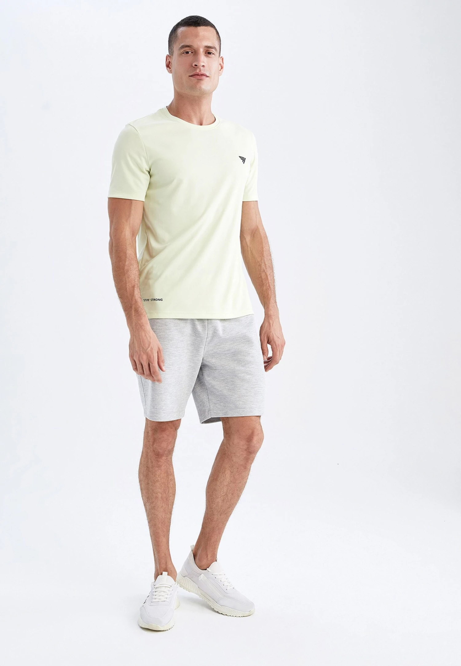 DeFacto Regular Fit - T-Shirt Print - Turquoise 4 DeFacto Regular Fit - T-Shirt Print - Turquoise - Afbeelding 2