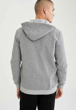 DeFacto Slim Fit - Sweater Met Rits - Grey 8 DeFacto Slim Fit - Sweater Met Rits - Grey -DeFacto b3aa1b26d6624de789dde420e85c7cea