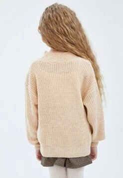 DeFacto Regular Fit - Trui - Ecru -DeFacto b3e90347d54b4c9c8d4e94c172946e50