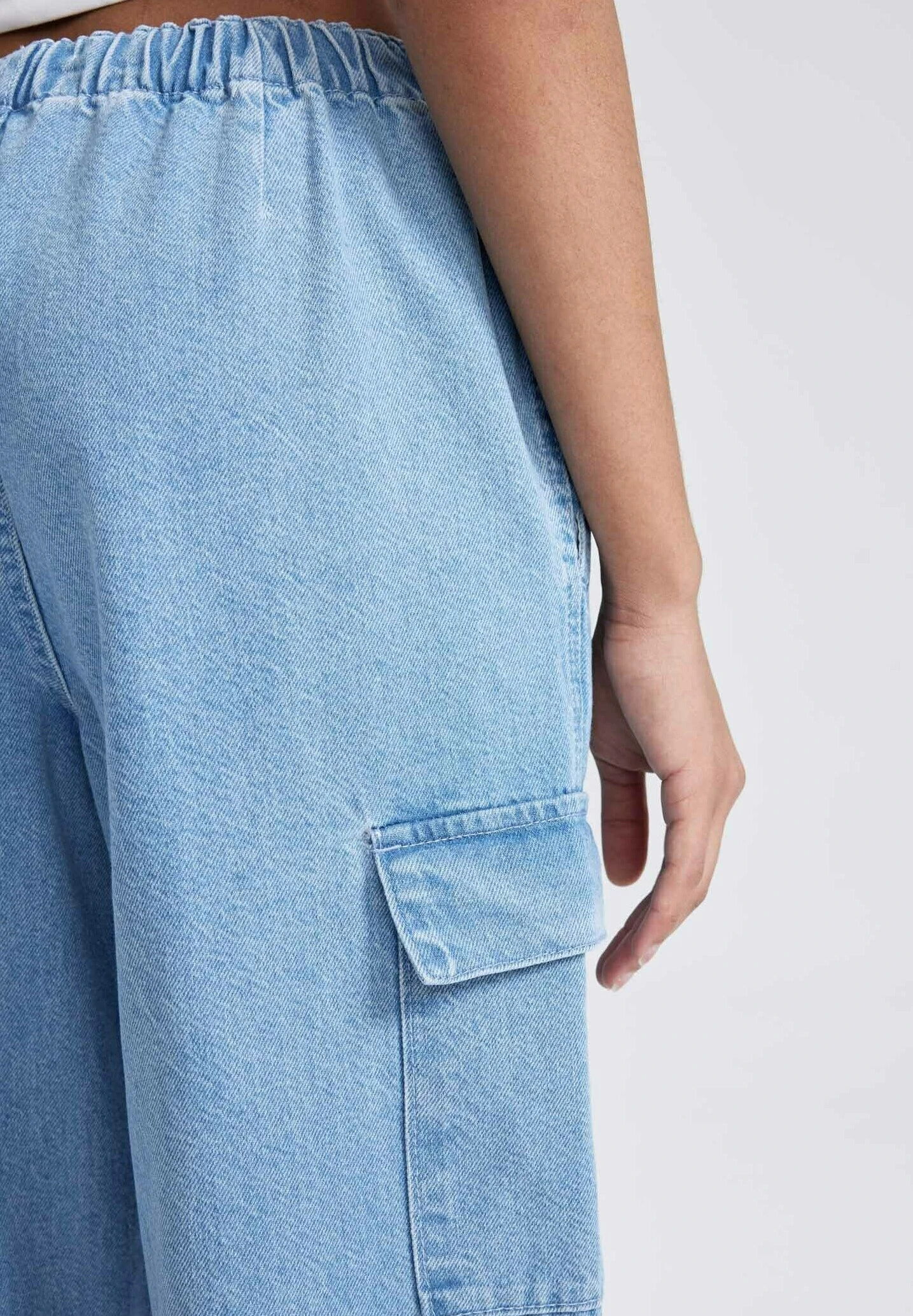 DeFacto Parachute - Flared Jeans - Blue 7 DeFacto Parachute - Flared Jeans - Blue - Afbeelding 5