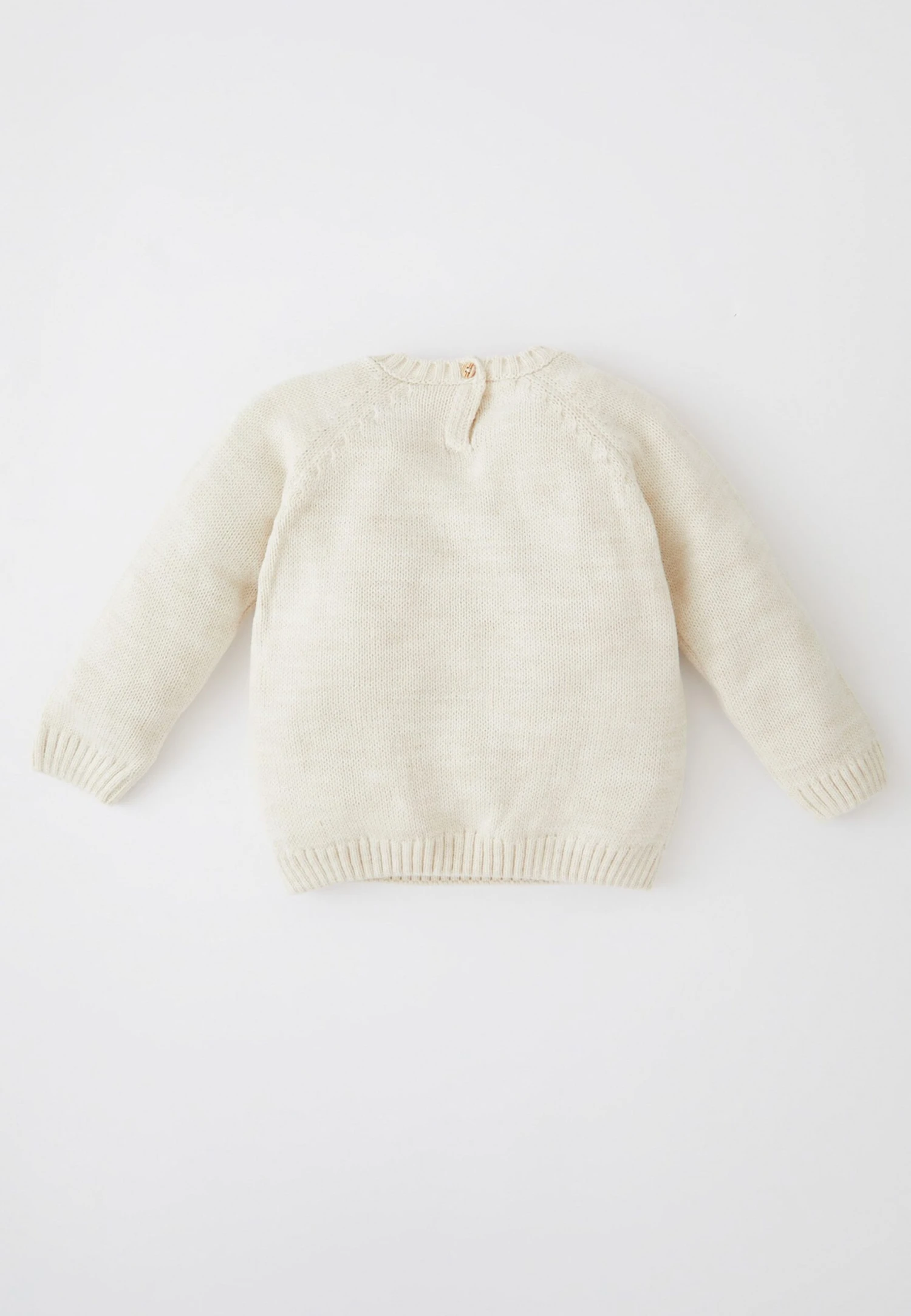 DeFacto Regular Fit- Trui - Beige 4 DeFacto Regular Fit- Trui - Beige - Afbeelding 2