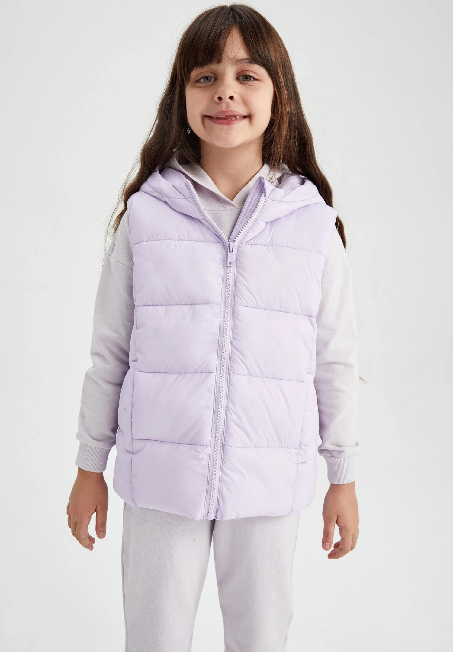 DeFacto Regular Fit- Bodywarmer - Purple 4 DeFacto Regular Fit- Bodywarmer - Purple - Afbeelding 2