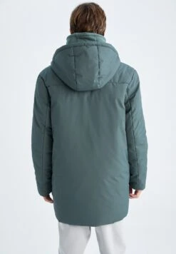 DeFacto Regular Fit - Winterjas - Green -DeFacto b64f8a324e0e4485a4109464fd044629