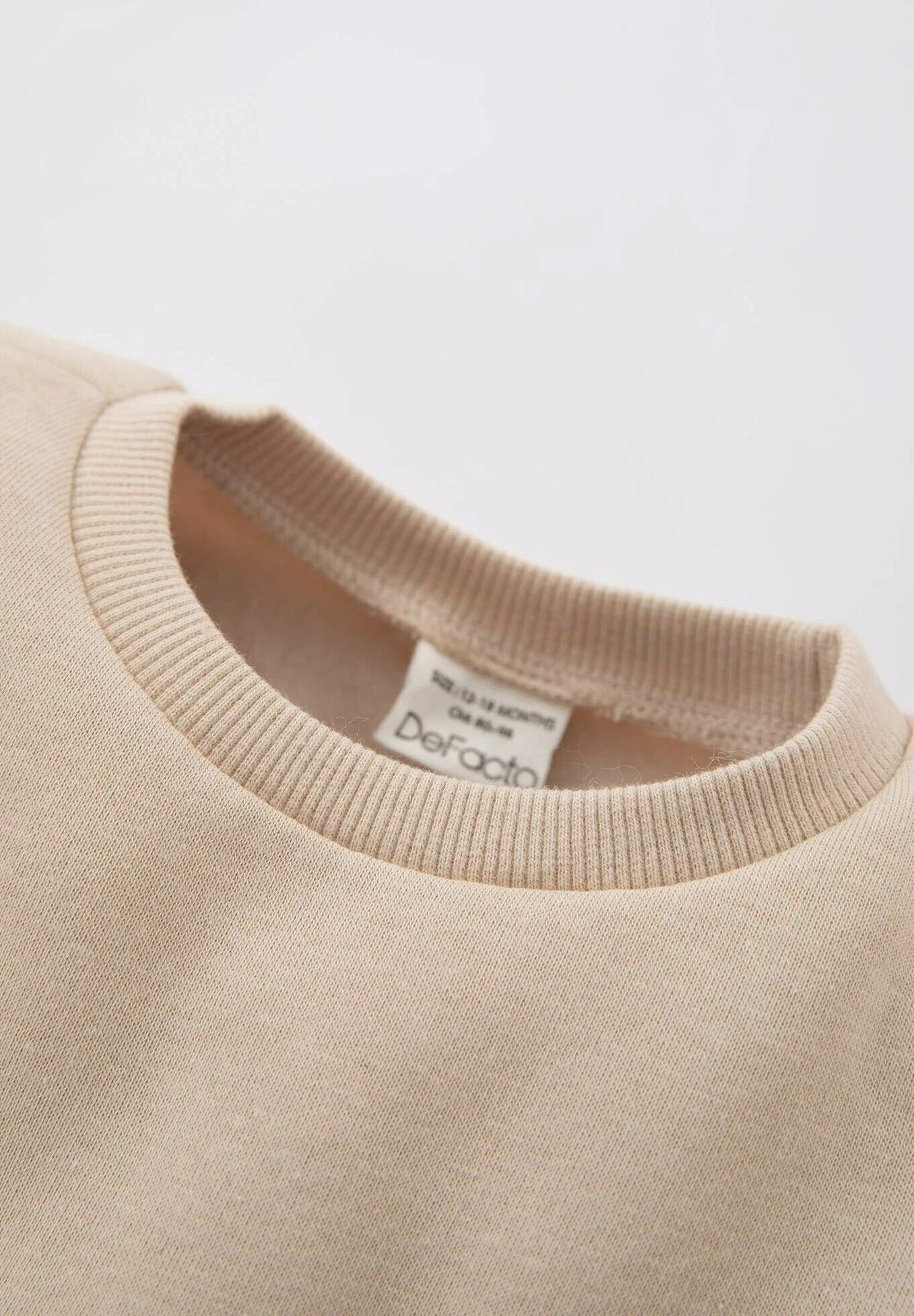 DeFacto Regular Fit - Gebreide Jurk - Beige 5 DeFacto Regular Fit - Gebreide Jurk - Beige - Afbeelding 3