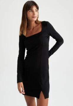 DeFacto Bodycon- Etui-Jurk - Black