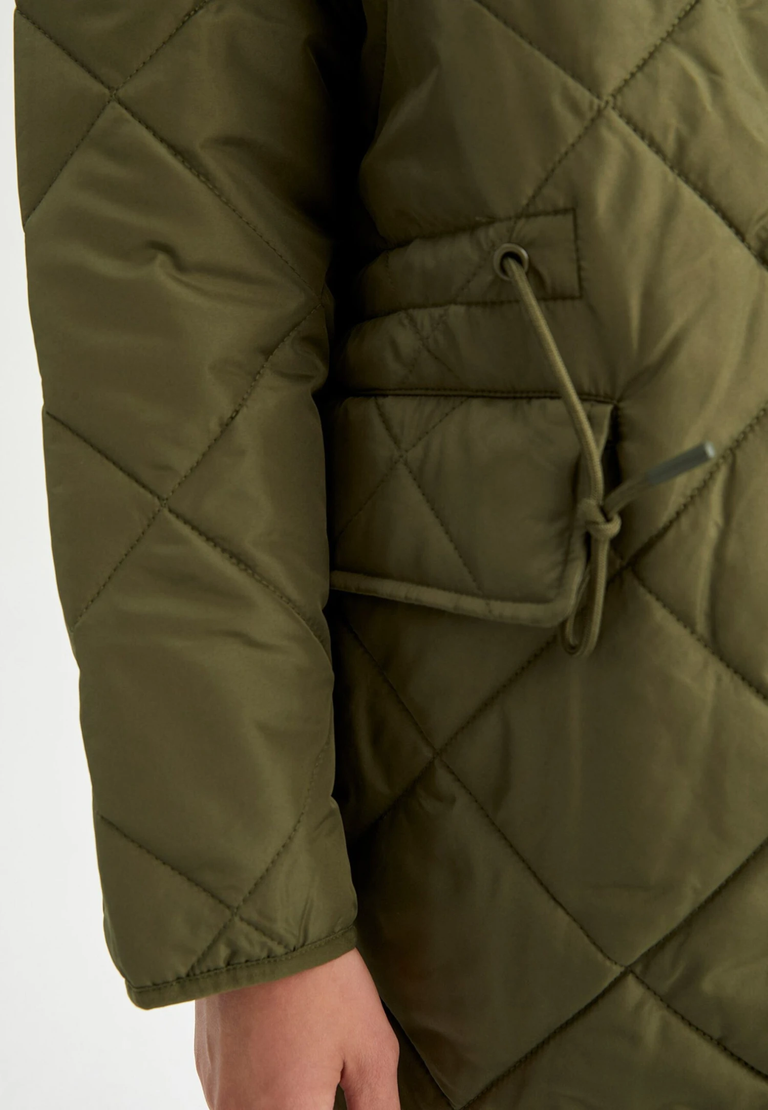 DeFacto Oversize Fit - Winterjas - Khaki 8 DeFacto Oversize Fit - Winterjas - Khaki - Afbeelding 6