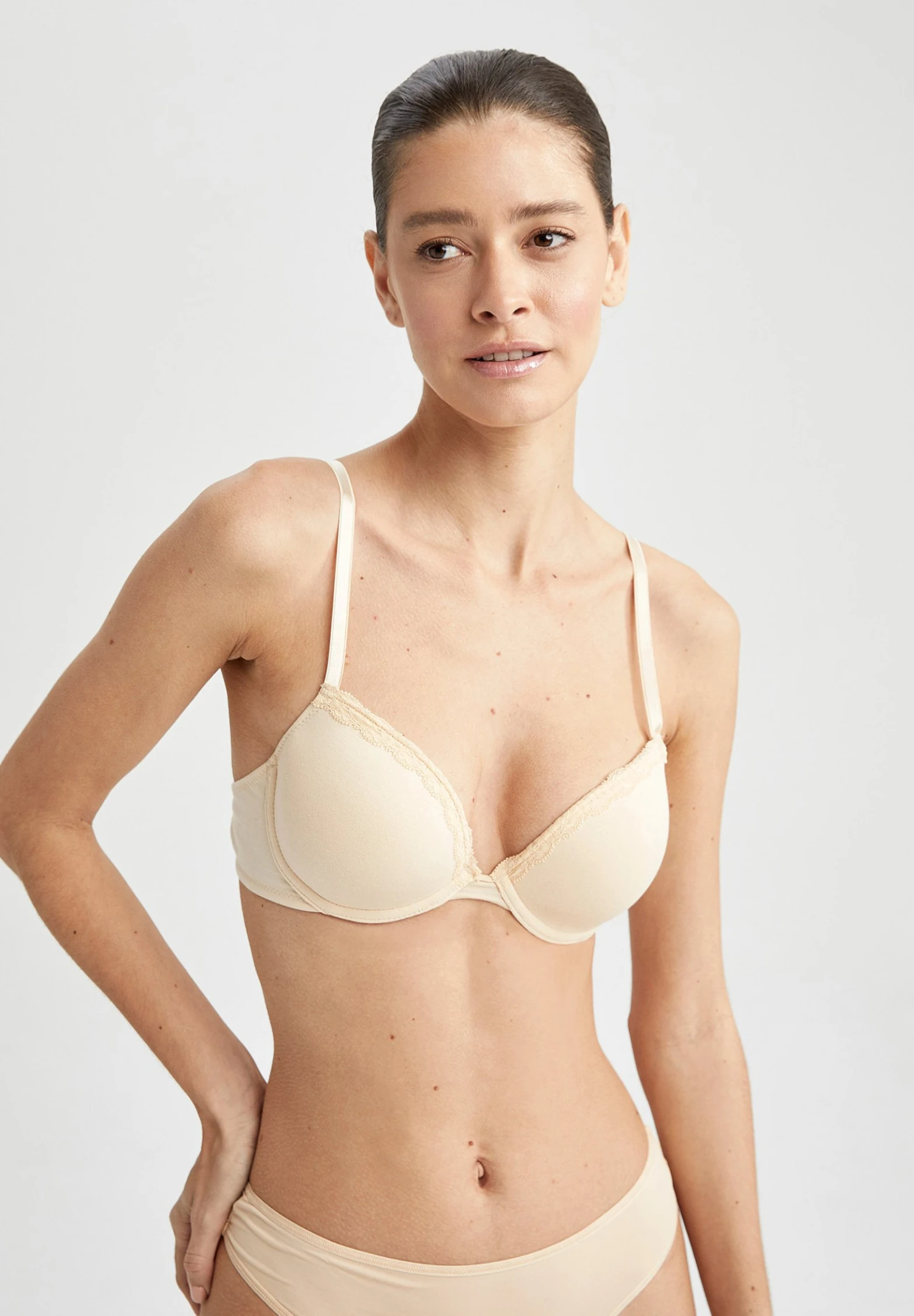 DeFacto 2Pack- T-Shirt Bh - White 5 DeFacto 2Pack- T-Shirt Bh - White - Afbeelding 3