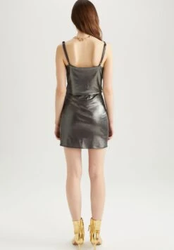 DeFacto Wikkelrok - Anthracite -DeFacto b73387ea22da485bb44822b5fa9a2b00