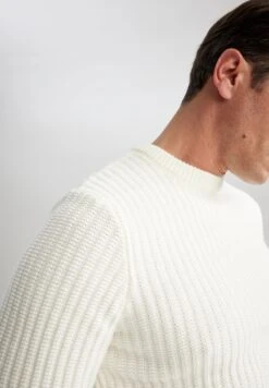 DeFacto Standart Fit - Trui - Ecru 9 DeFacto Standart Fit - Trui - Ecru -DeFacto b73bef2e95764f3eb2c253867d2a3f33