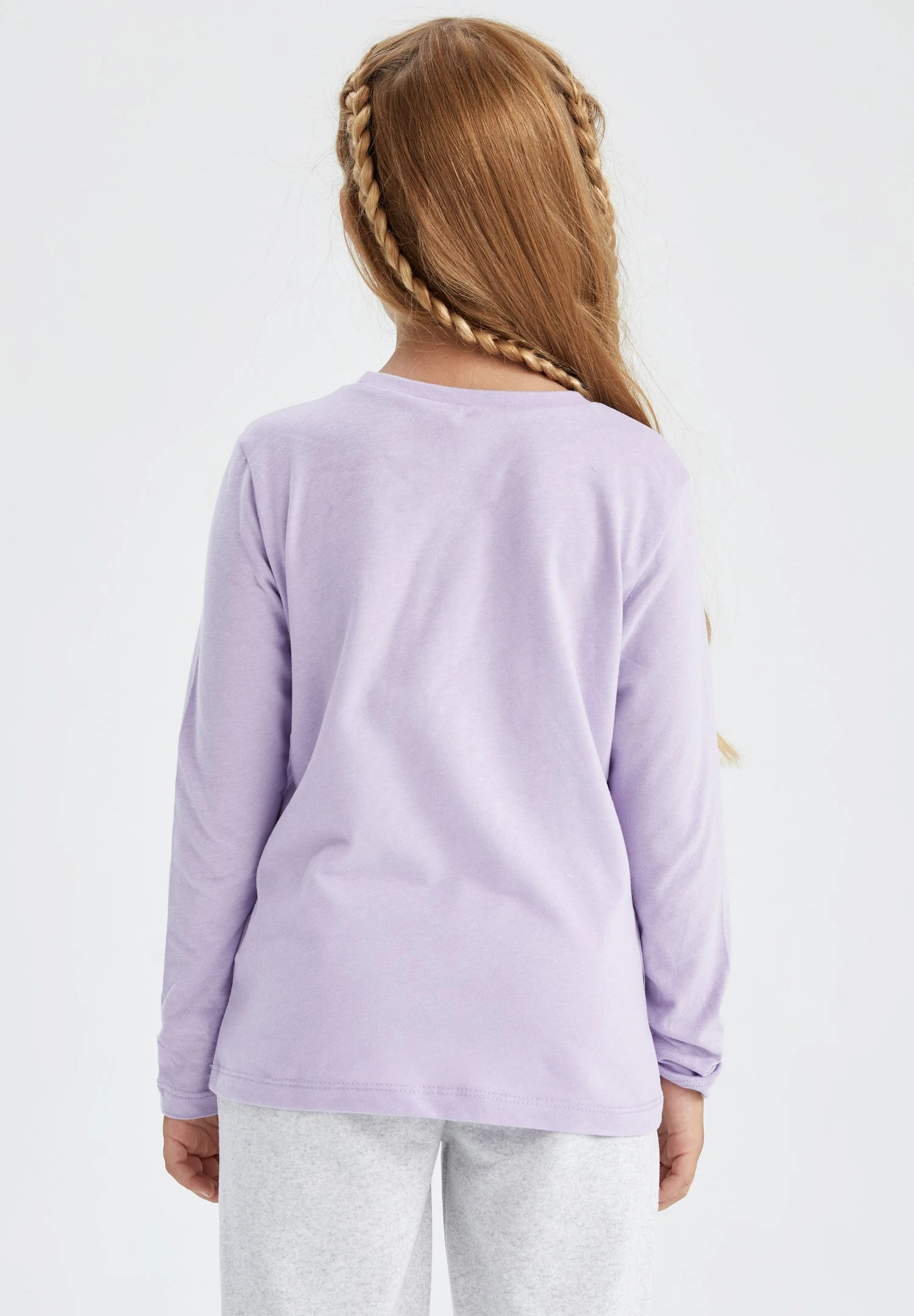DeFacto Regular Fit - Longsleeve - Purple 5 DeFacto Regular Fit - Longsleeve - Purple - Afbeelding 3