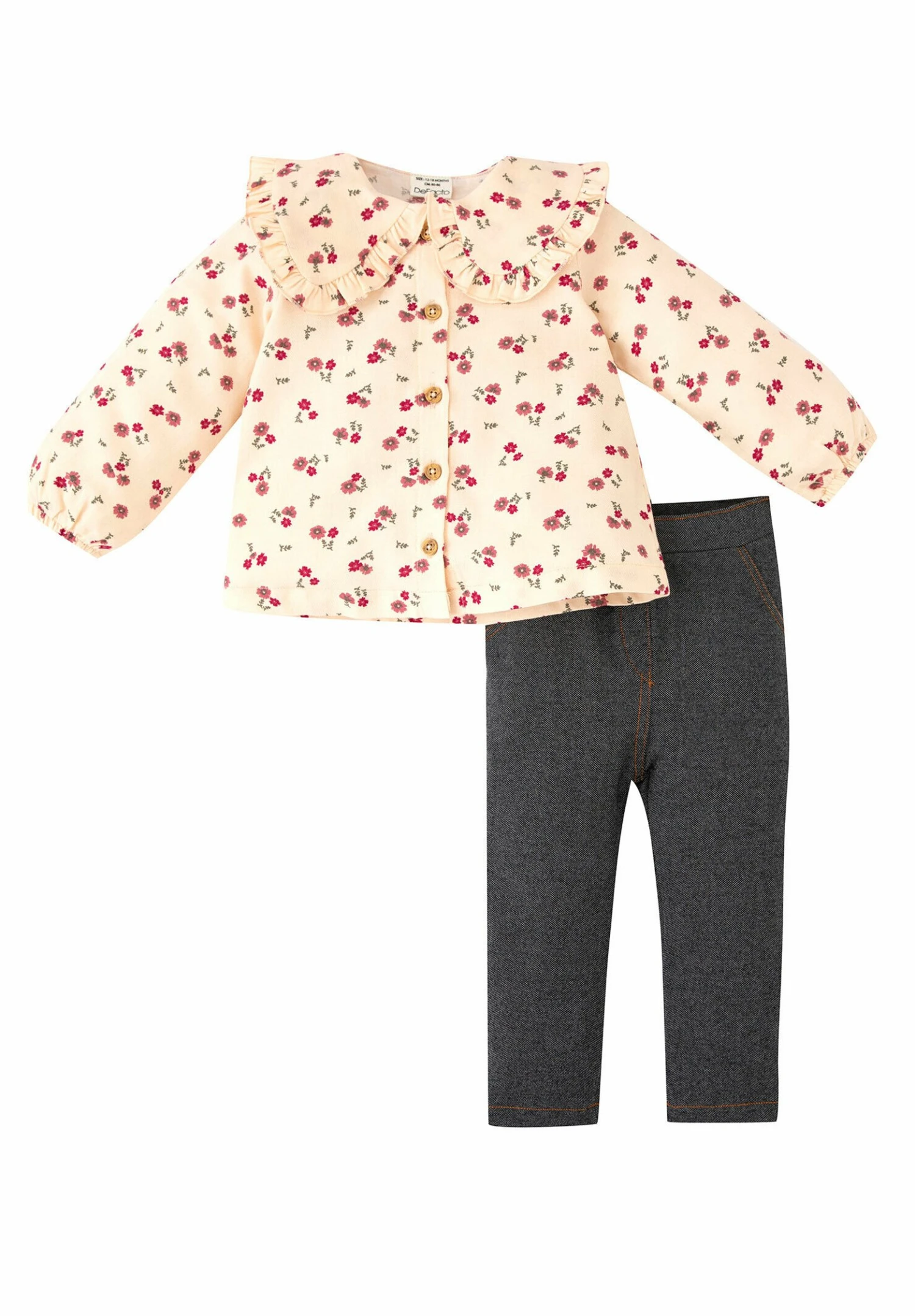 DeFacto Set Regular Fit - Broek - Beige 3 DeFacto Set Regular Fit - Broek - Beige