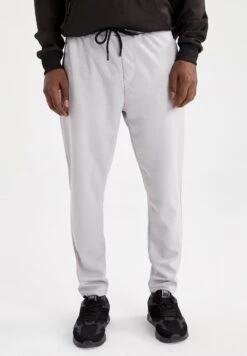 DeFacto Slim Fit - Trainingsbroek - Grey