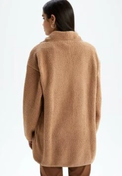 DeFacto Relax Fit - Fleecejas - Beige 9 DeFacto Relax Fit - Fleecejas - Beige -DeFacto b7e11c7780124d77994344f968acb952