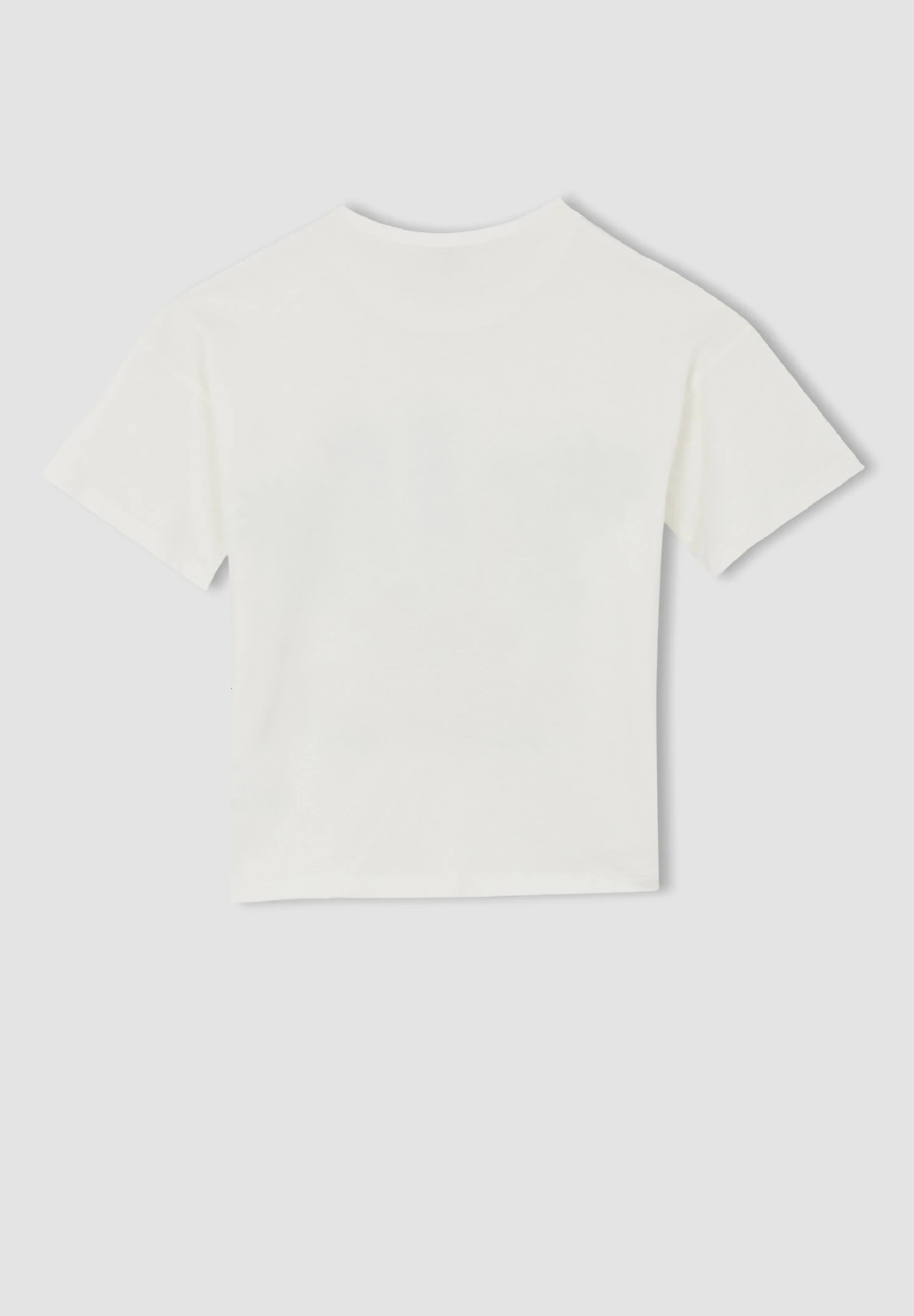 DeFacto Regular Fit - T-Shirt Print - White 4 DeFacto Regular Fit - T-Shirt Print - White - Afbeelding 2