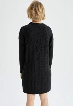 DeFacto Regular Fit - Gebreide Jurk - Black 7 DeFacto Regular Fit - Gebreide Jurk - Black -DeFacto b8e5c7a5c32c4b869a28b26421052a68