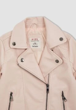 DeFacto Imitatieleren Jas - Pink 11 DeFacto Imitatieleren Jas - Pink -DeFacto b964a851852646dfbd001347afa7c0cd