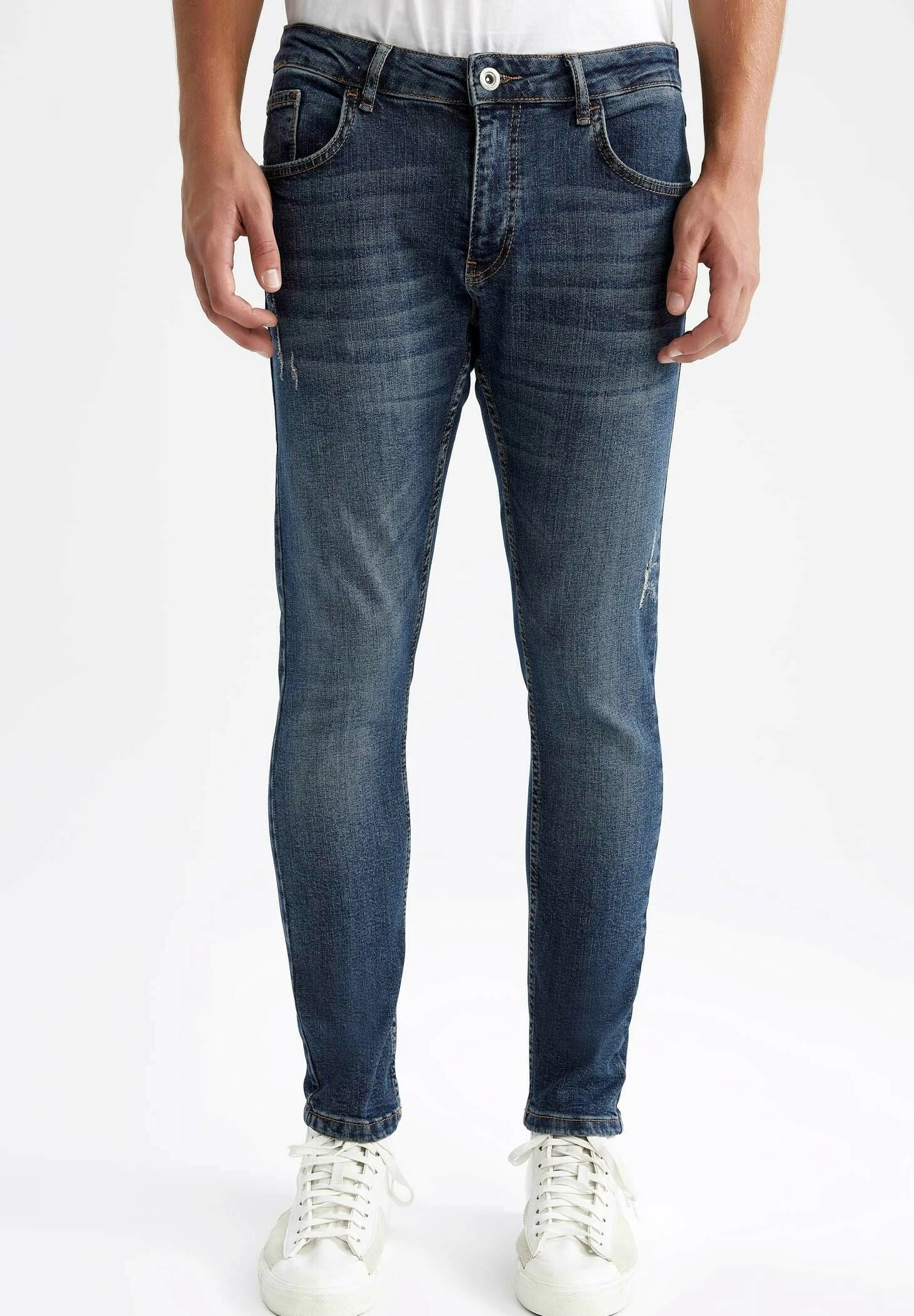 DeFacto Comfort - Jeans Skinny Fit - Blue 3 DeFacto Comfort - Jeans Skinny Fit - Blue
