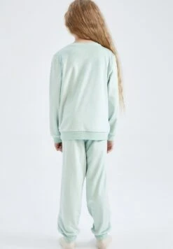 DeFacto Regular Fit - Pyjama - Turquoise 10 DeFacto Regular Fit - Pyjama - Turquoise -DeFacto b9ec13dbb75e496f92389431c02b9531