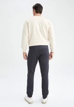 DeFacto Standart Fit - Broek - Anthracite -DeFacto b9eca3f14f3149469b4baaf89ef46620