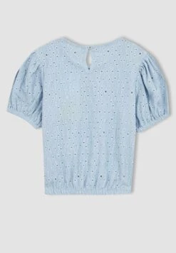 DeFacto Regular Fit- Blouse - Blue 6 DeFacto Regular Fit- Blouse - Blue -DeFacto ba2fc09118394295a386361a8c7eb47d