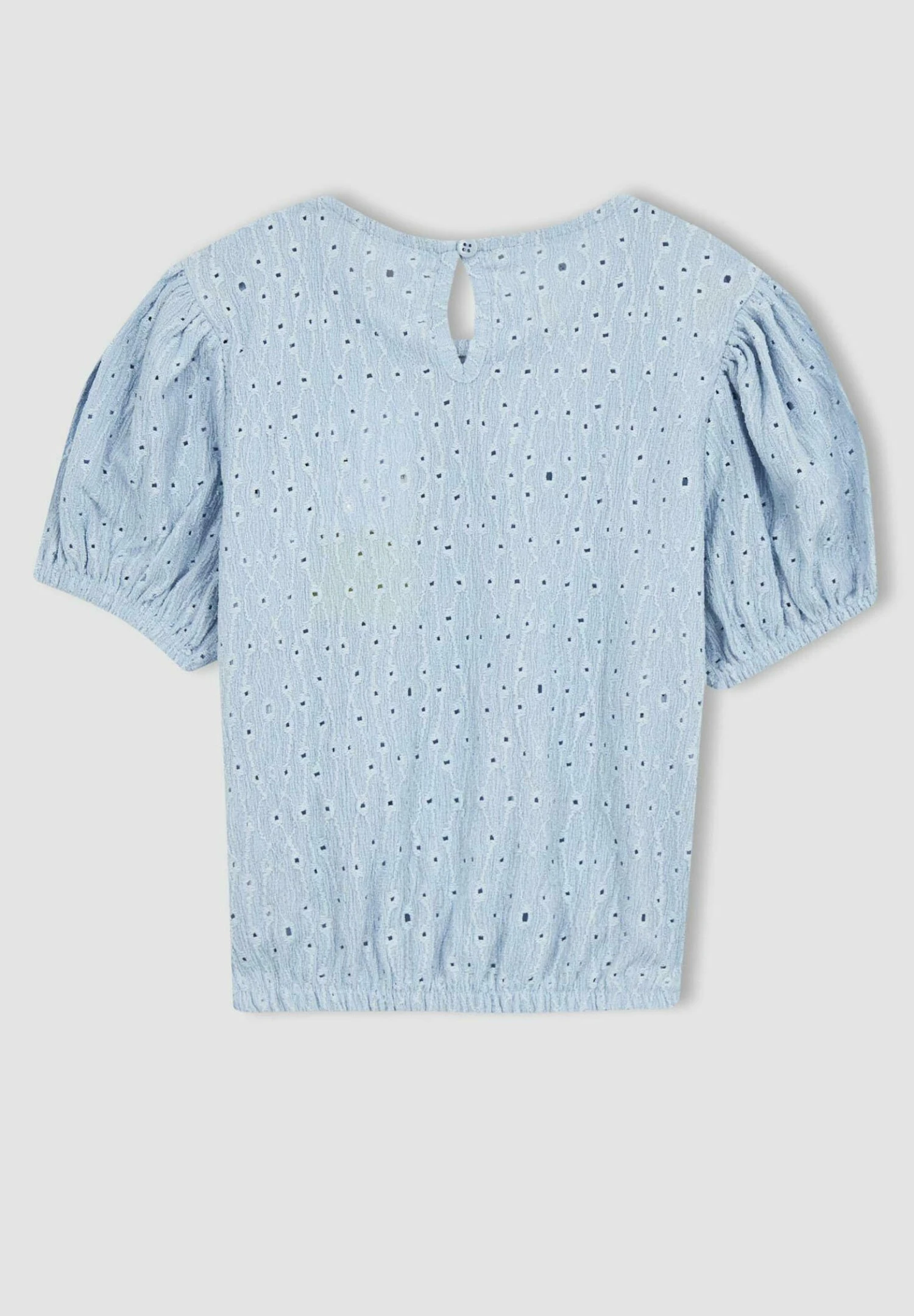 DeFacto Regular Fit- Blouse - Blue 4 DeFacto Regular Fit- Blouse - Blue - Afbeelding 2