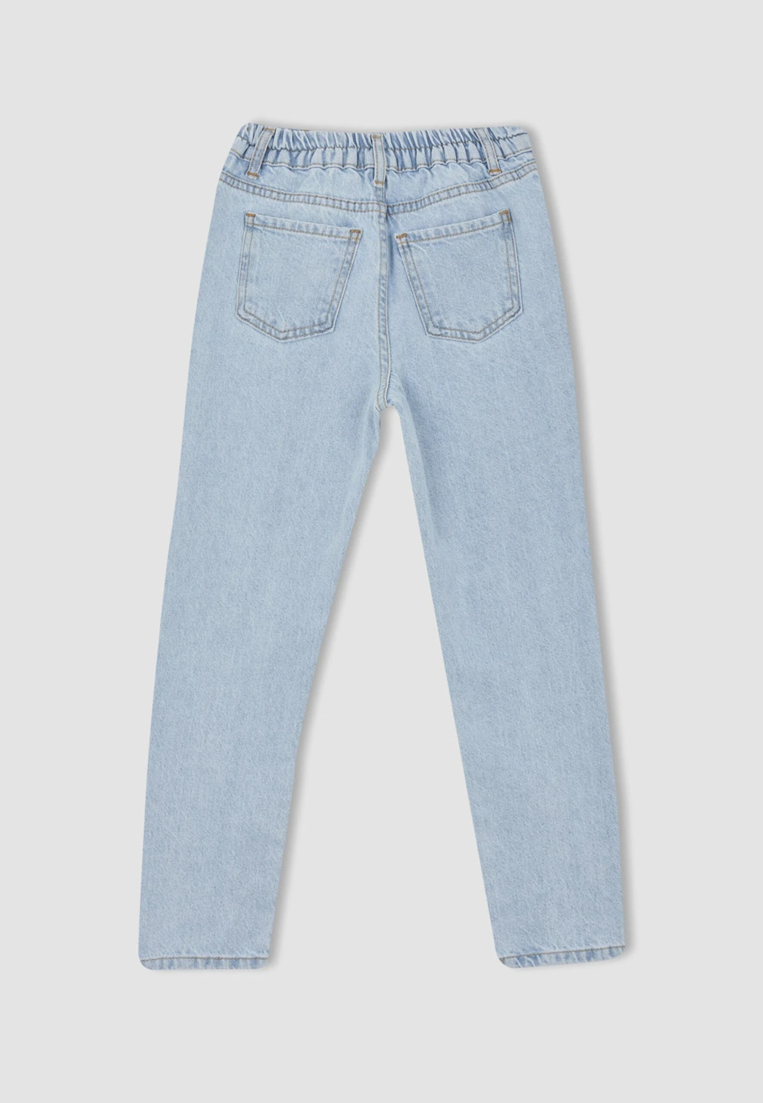 DeFacto Mom Fit- Slim Fit Jeans - Blue 4 DeFacto Mom Fit- Slim Fit Jeans - Blue - Afbeelding 2