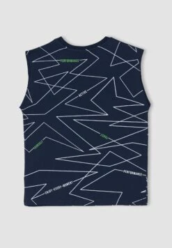 DeFacto Regular Fit- Top - Navy -DeFacto bb304c3aae134e89865e697b37794d8c