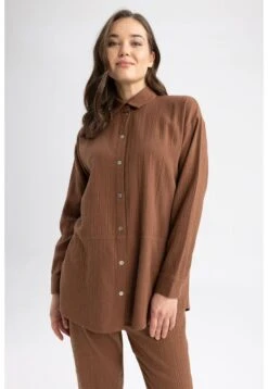 DeFacto Overhemdblouse - Brown