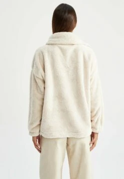 DeFacto Oversize Fit - Fleece Trui - Ecru 8 DeFacto Oversize Fit - Fleece Trui - Ecru -DeFacto bd19fe4ecb854edf8a900958288eab8a