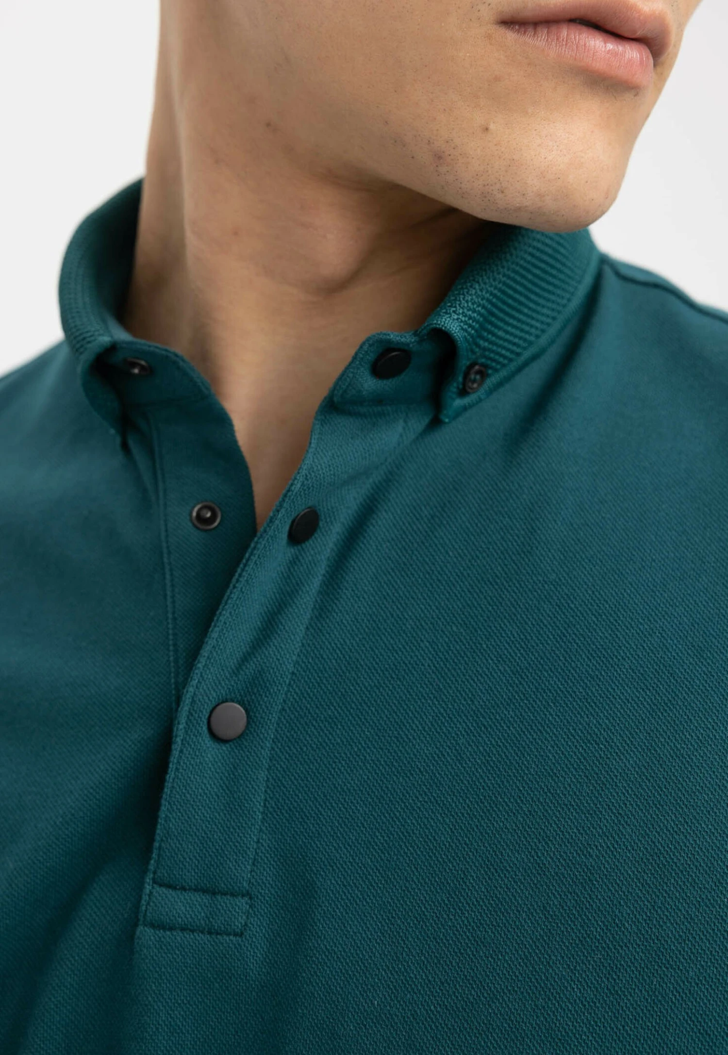 DeFacto Slim Fit - Poloshirt - Green 6 DeFacto Slim Fit - Poloshirt - Green - Afbeelding 4